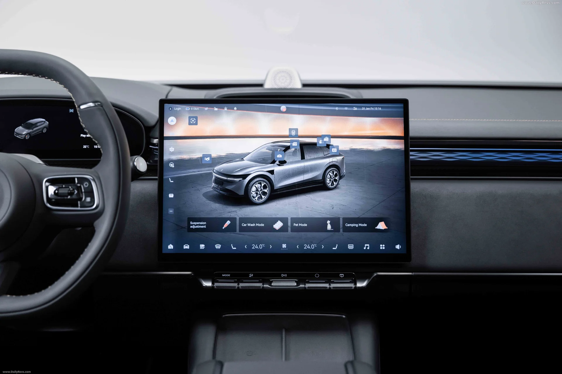 Zeekr 7X interior 1